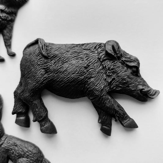 Woodland Animals x 5 - Hunting Theme - Edible - Fondant Icing Cake Decorations