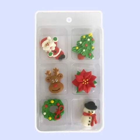 Christmas Sugar Decorations Set