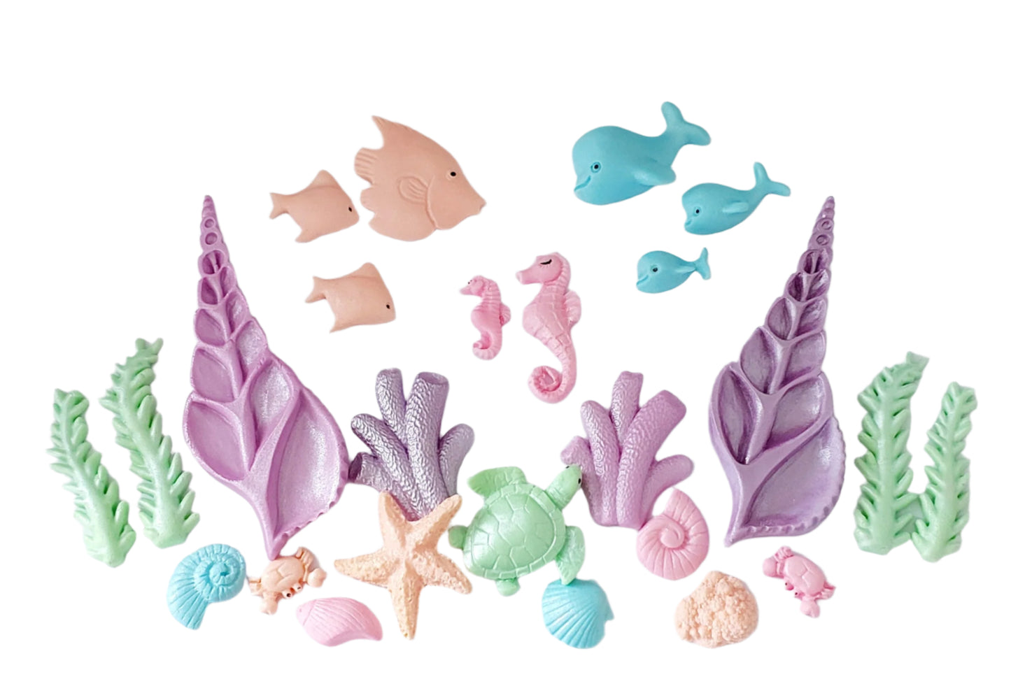 Sealife - Edible Icing Cake Decorations