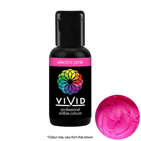 Vivid Gel Colour - Electric Pink - 21g