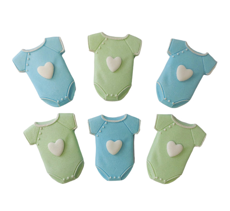 Edible fondant cake decorations