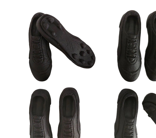 football, soccer, rugby boots, edible fondant icing cake decorations