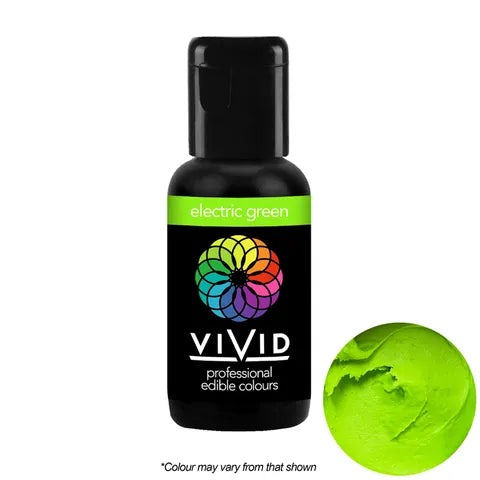 Vivid Gel Colour - Electric Green - 21g