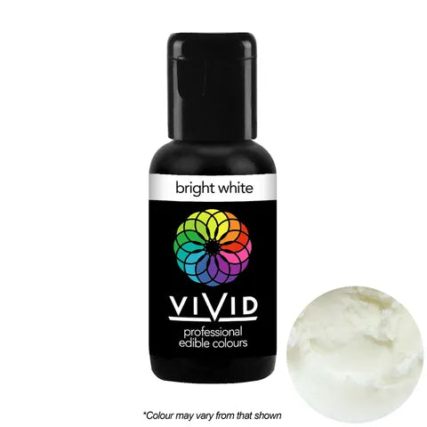 Vivid Gel Colour - Bright White - 21g